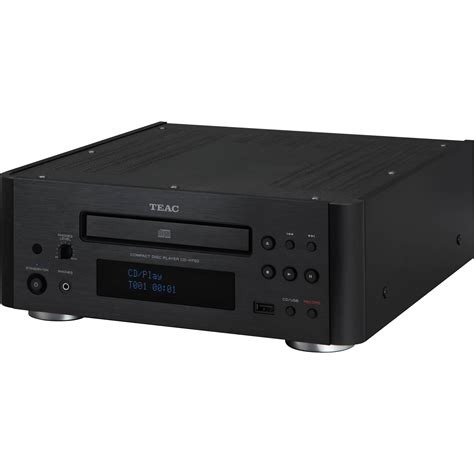 Teac CD-H750 Compact Disc Player (Black) CD-H750-B B&H Photo
