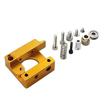 Super Debug MK8 Extruder Aluminium Block Diy Kit Right Hand Type for 3D ...