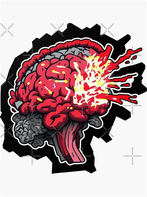 Image result for Sticker Brain Exploding