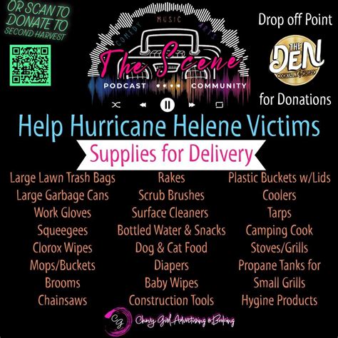 Hurricane Helene Relief Drive, 909 N West Ave, Sioux Falls, SD 57104 ...