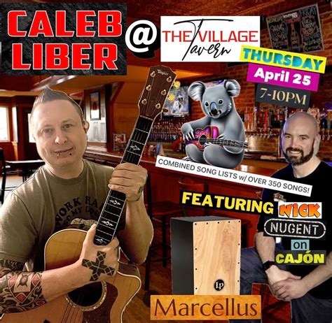 Caleb Liber & Nick Nugents Duo Debut at The Village Tavern in Marcellus ...