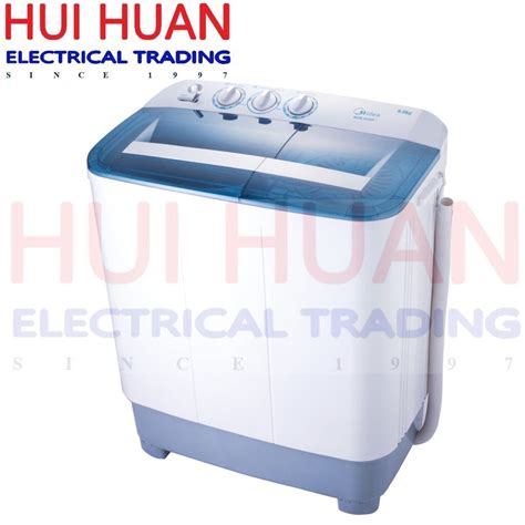 Image result for Midea Semi Auto Washing Machine