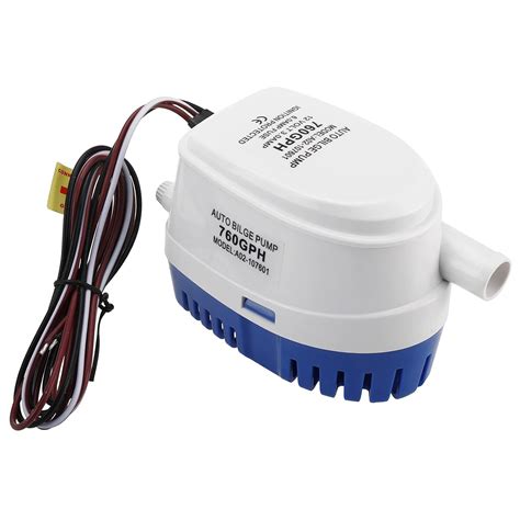 DasMarine DasMarine 12V Automatic Submersible Boat Bilge Water Pump ...