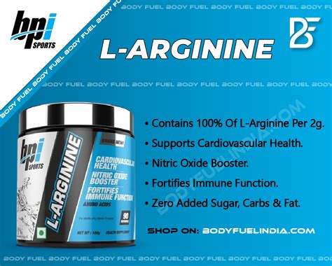 BPI Sports L-Arginine | Boost Your Performance – Body Building India