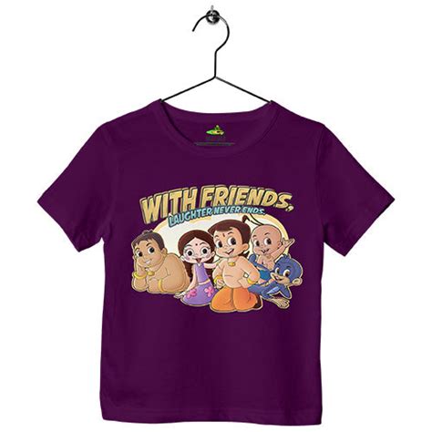 Chhota Bheem Friends Gang Boys T-shirts | Green Gold Store