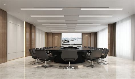 楼兰设计许昌办公楼室内装修效果图-CND设计网,中国设计网络首选品牌