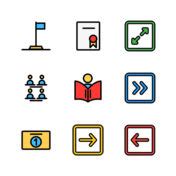 School Generic Outline Color icon | Freepik