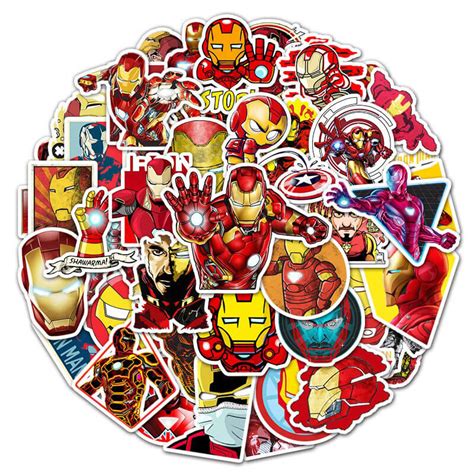 Buy Iron Man Sticker Set at Best Price in India – Bigsmall.in