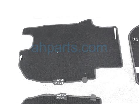 2017 Honda HR-V Carpet Floor Mats - Set Of 4 - Black 83600-T7W-A01ZA,