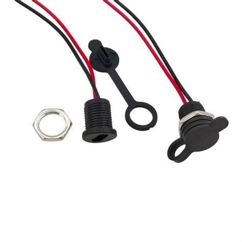 Buy Panel Mount USB C Female Connector with Dust Cap - JST-PH-2.0 ...