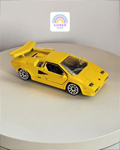 Majorette Lamborghini Countach Supercar (Uncarded) | Kinder Logs
