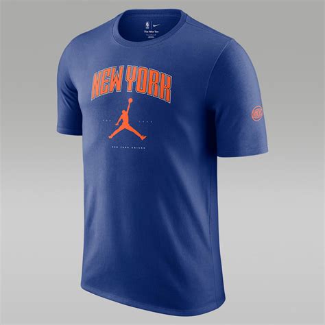 Mens Jordan New York Knicks Tops and T-Shirts. Nike.com