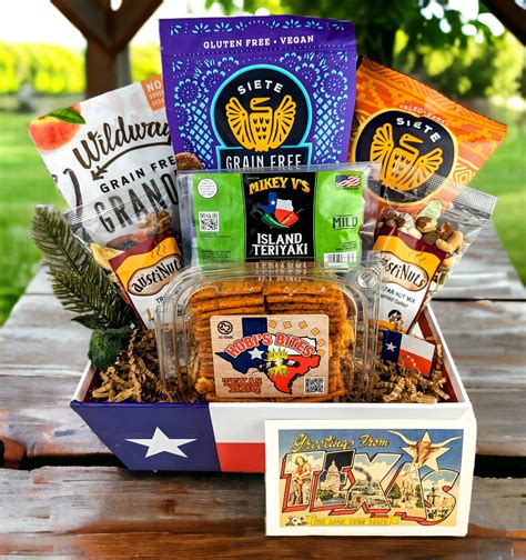 Tex Mix Snack Fiesta Texas Gift Basket, Giftbasket, Texas Country ...