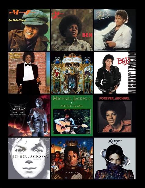 The Complete List Of Michael Jackson Albums And Discography : r ...