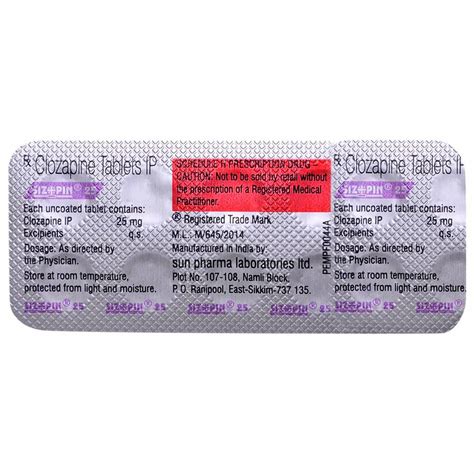 SIZOPIN 25MG TABLET | Uses, Side Effects, Price | Apollo Pharmacy