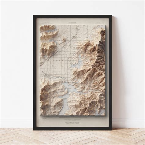 Elevation Map of Coeur d'Alene | 1903 Vintage - East Of Nowhere