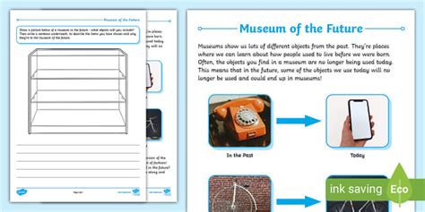 Museum of the Future Activity (teacher made) - Twinkl