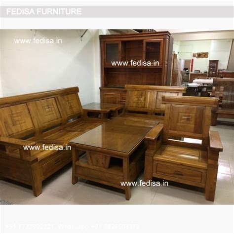 Sofa Set Solid Wood Indiamart Sofa Set Upholstered Sofa Set Beige ...