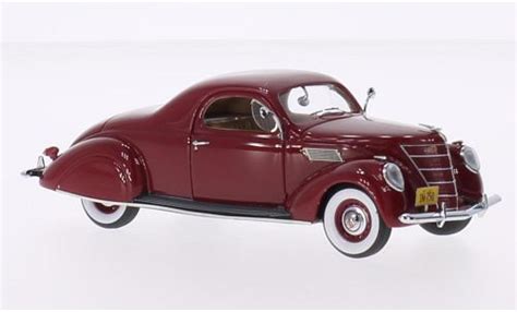 Diecast model cars Lincoln Zephyr 1/43 Neo Coupe red 1937 - Alldiecast ...