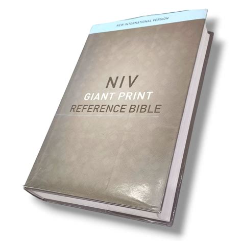 NIV Giant Print Reference | Holy Bible: New International Version | Ha ...