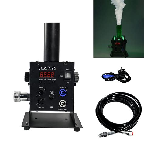 Digital CO2 Jet Machine 12LEDs RGB CO2 Fogger Smoke Cannon DMX512 Smoke ...