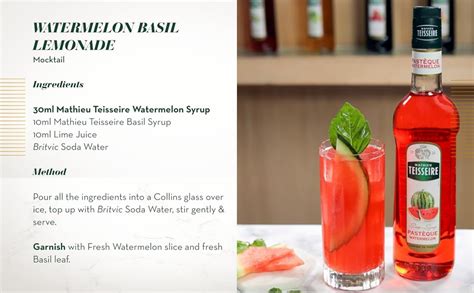 Mathieu Teisseire Watermelon Syrup, 700 ml : Amazon.in: Grocery ...
