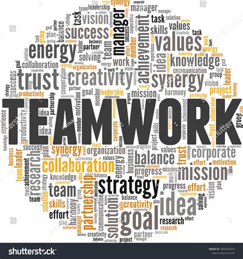 Teamwork Word Art 的图像结果