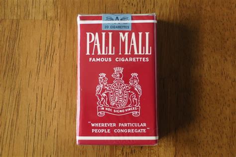 Empty VINTAGE PALL MALL Cigarette Pack | #1927008233