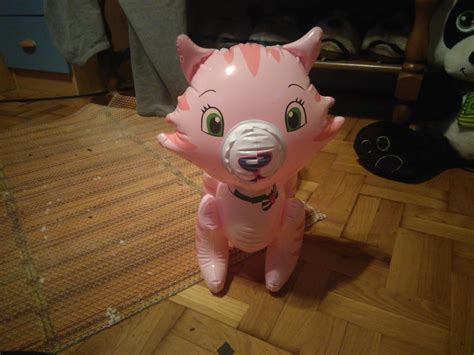 Image result for Inflatable Custard Cat