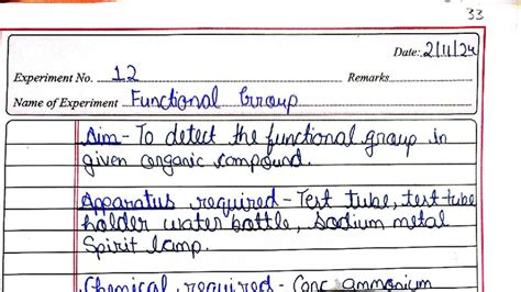 Image result for Functional Group Experiment Class 12