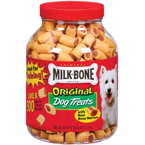 Milk Bone Original Dog Treats 40 Oz. - Crunchy Filled Treats for Your Dog