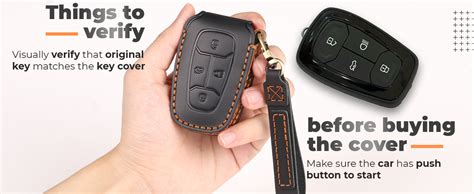 Keyzone Leather Key Cover and Keychain Compatible for Tata Nexon ...