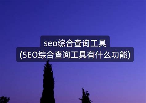 SEO综合查询工具-SEO关键词排名查询工具 v3.0绿色版下载-Win7系统之家