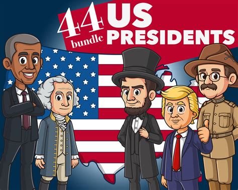 Cartoon John Adams Vector Illustration Clip Art Graphic - FriendlyStock
