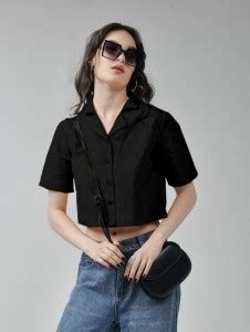 Black Shirts For Women - Buy Black Shirts For Women online at Best ...