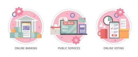 Dell Technologies BrandVoice - Digital Transformation Vector Art