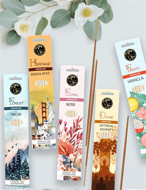 Buy Scented Pause & Vibe Incense Stick Combo Set Online