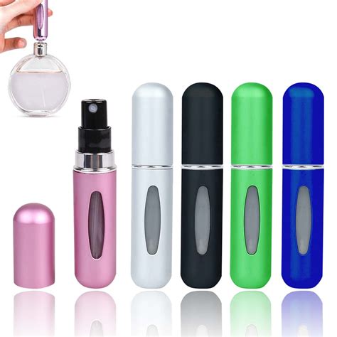 HKJHKJ Perfume Atomiser Bottles, Refillable Empty Spray Bottle 5ml ...