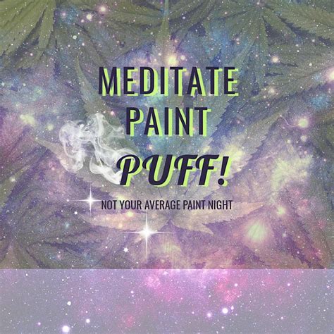 Meditate, Paint & Puff!, Moon Goddess Studio -Blue Door Brick Building ...