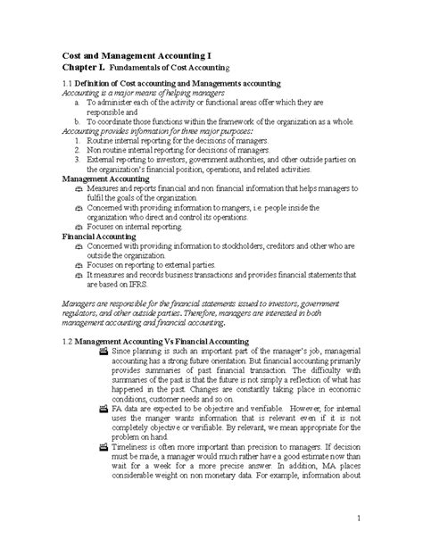 Chapter 1accounting in business acc 106- Edit - Cost and Management ...