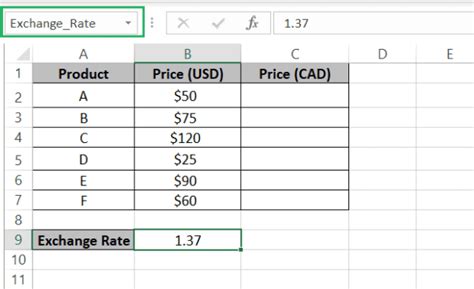 Use Absolute References in a Formula 的图像结果
