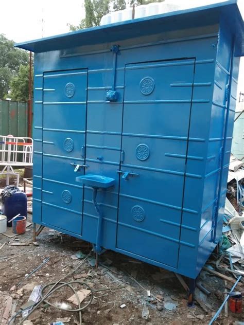Fiber Toilet Block - FRP Three Seater Prefabricated Toilet Manufacturer ...