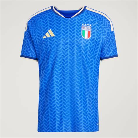 adidas Italy 26 Home Authentic Jersey - Blue | Free Shipping with adiClub