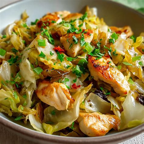 The Ultimate Sautéed Garlic Cabbage with Tender Chicken in 5 Easy Steps