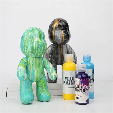 Cheers US 60ml Metallic Acrylic Pouring Paint - Pre-Mixed High Flow ...