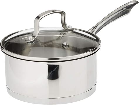Cuisinart Professional Stainless Saucepan with Cover, 1.5-Quart ...