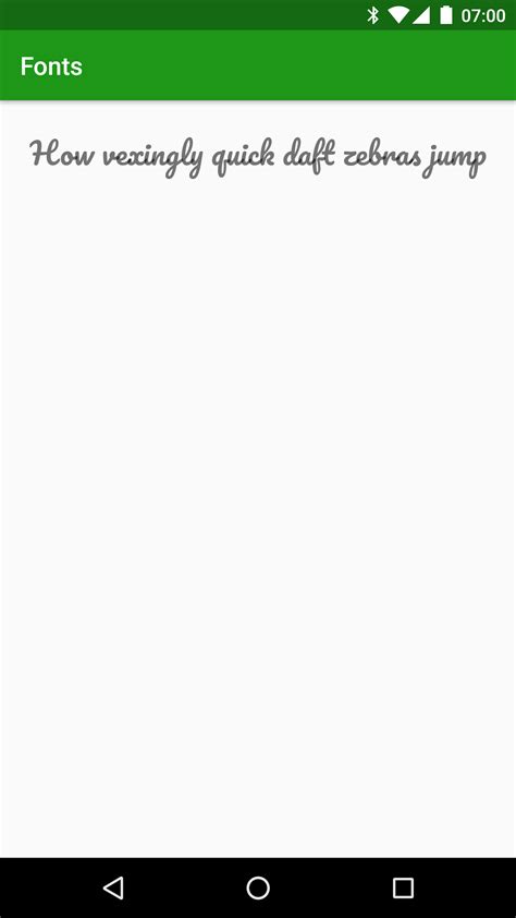 Image result for Android Message Font