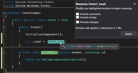Image result for Windows Form Application Load Event