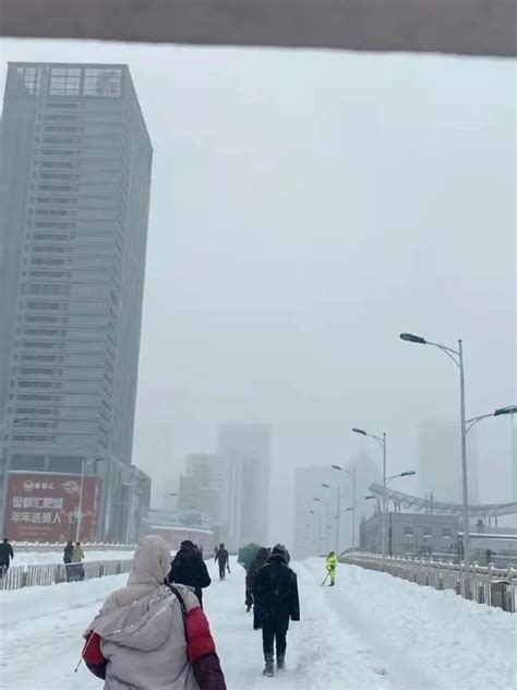 内蒙古通辽市遭遇特大暴雪 清雪工作正在进行__财经头条