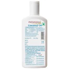 Buy Patanjali Coconut Oil, 200 ml | 19 Minutes Delivery | Apollo Pharmacy